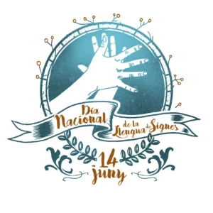 Lámina Día Nacional de la Llengua de Signes