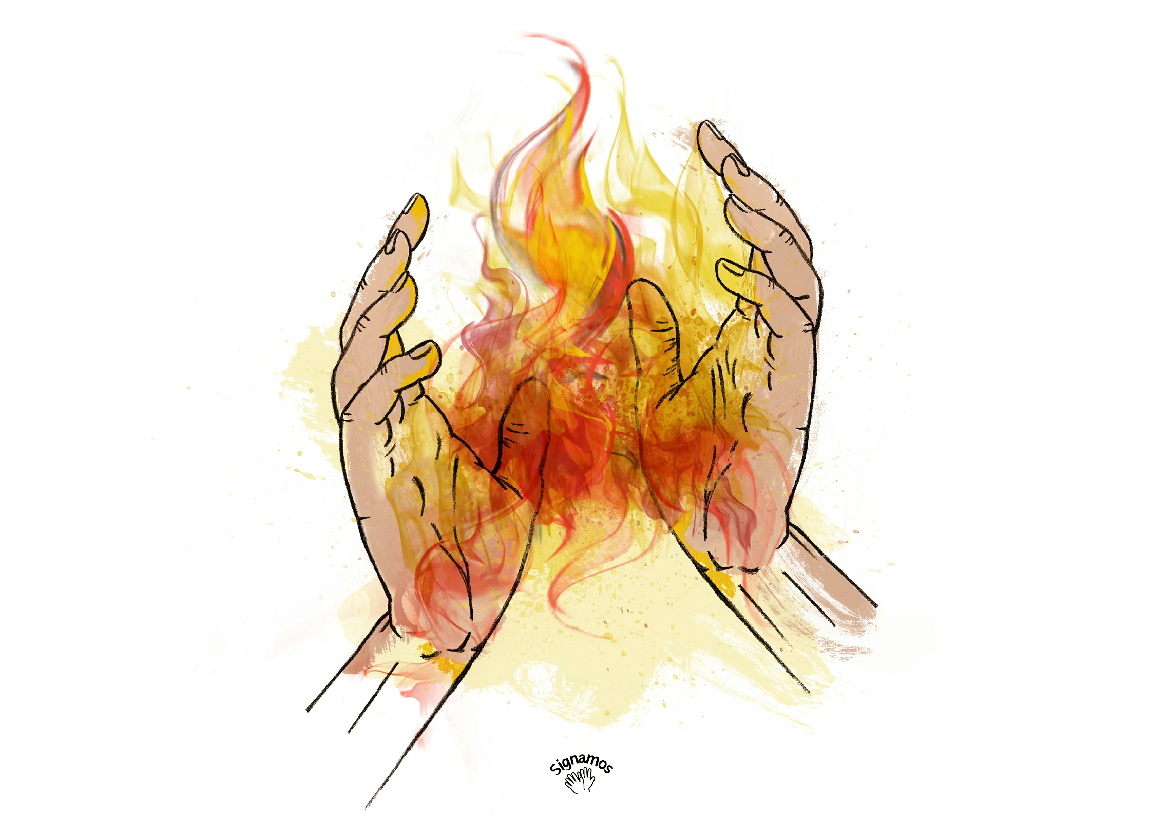 Lámina Elementos fuego