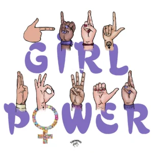 Lámina Girl Power LSC