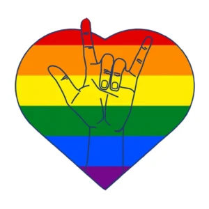 Lámina I love you LGTBI