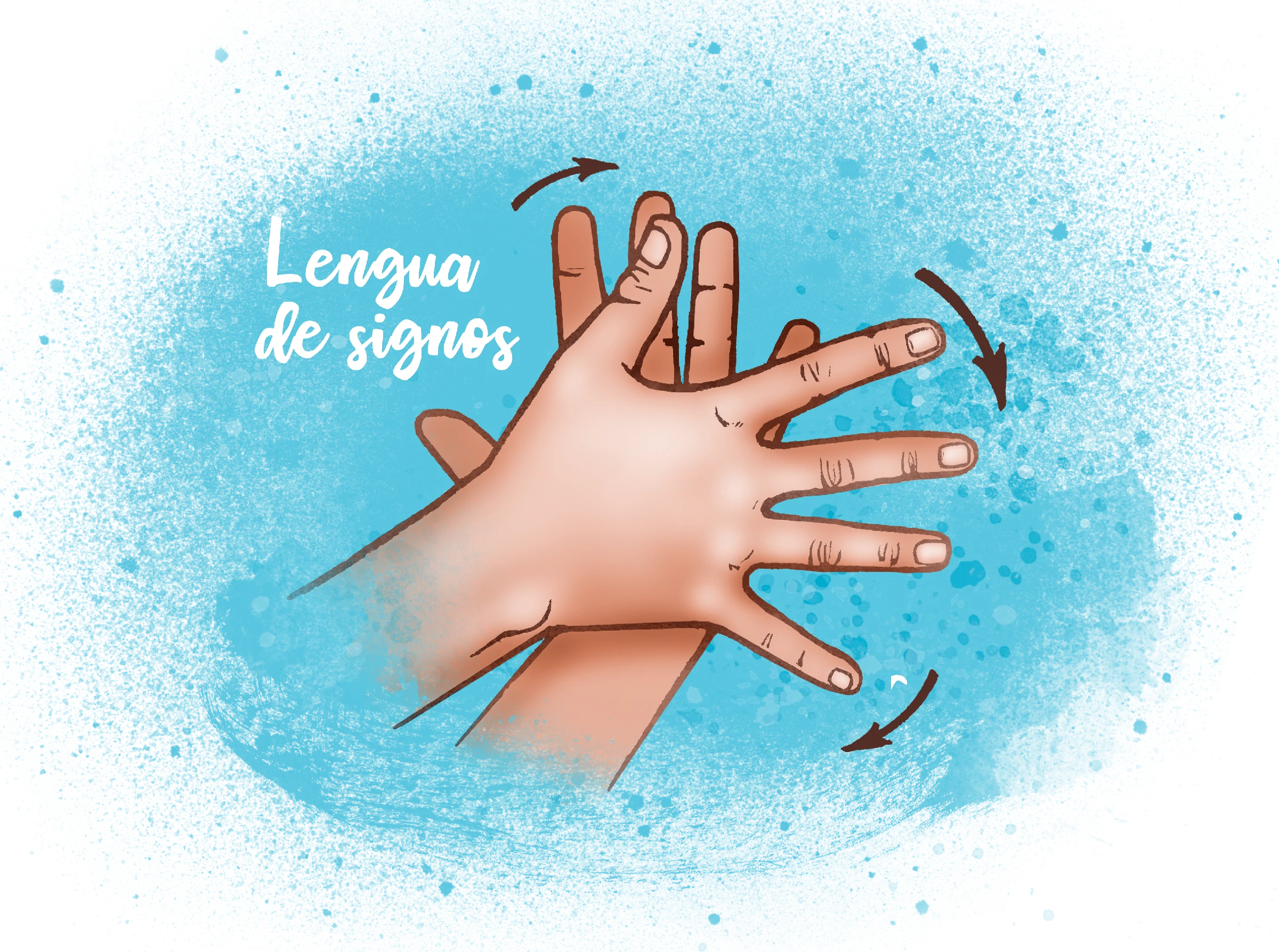 Lámina Lengua de signos